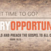Missionary Opportunities @ GAP